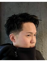 ディスパッチヘアー 甲子園店(DISPATCH HAIR)&nbsp;メンズ　ソフトツイストパーマ×テーパーフェード
