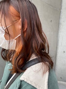 オーガニック ライフ 若葉 鶴ヶ島(organic+life) 透明感抜群♪ダブルカラーブリーチハイトーンインナーカラー