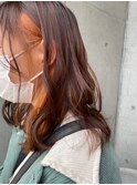 透明感抜群♪ダブルカラーブリーチハイトーンインナーカラー