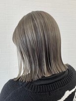 ヘアーアンドビューティーガーデン(HAIR AND BEAUTY GARDEN)&nbsp;大人ショートボブヘアくびれショート白髪染めグレイカラー40代