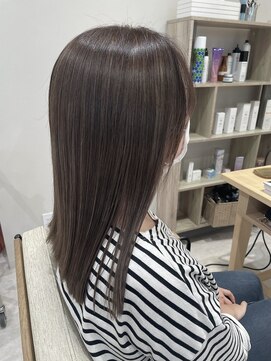 ヘアーズ 住吉店(HAIRZ) 《HAIRZ》渡内美遥 ナチュラルハイライト