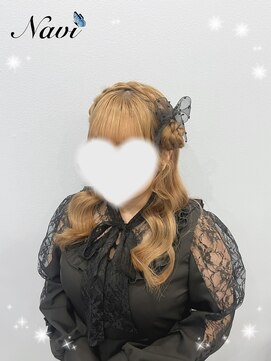 ナビ(NAVI) 片ひつじヘア