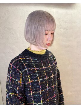 マジコ 表参道(Magico) ボブ/ケアブリーチ/ベージュ/ブリーチ/ダブルカラー/表参道