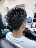 ツーブロックビジネススタイル