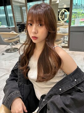 ロンド ジュルード 名古屋(Lond jeloud) 学割U24 韓国風 ウルフ フェイスレイヤー 顔周り 前髪