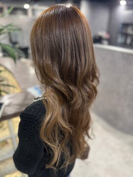 インク(ink) ブリーチなしダブルカラー/ニュートラルベージュ