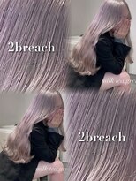 ベレーザ 渋谷(BELEZA)&nbsp;17243全頭ブリーチアンブレラカラーバーガンディチェリーレッド