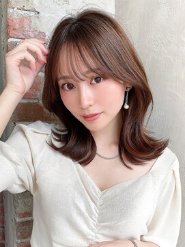 アフロート エル 大阪(AFLOAT L) 【30代40代】似合わせカット/ミディアムレイヤーカット