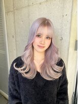 ガルボ ヘアー(garbo hair) 艶髪 ハイトーンカラー ペールカラー