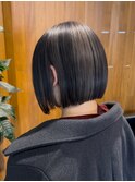 武蔵小杉大人ショートボブ透明感カラー小顔レイヤーショートボブ