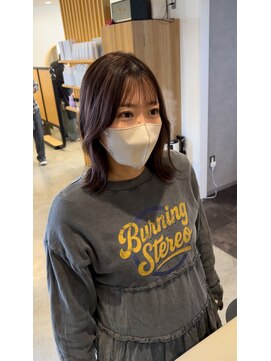 ハイク(HYKE) くびれヘア/ピンクブラウン