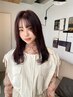 石田、岡田、小田 既存女性の方 カット+艶カラー+4Step Tr