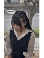バイブアンドアネックス(VIBE & ANNEX)&nbsp;地毛ハーフコーンロウ6本