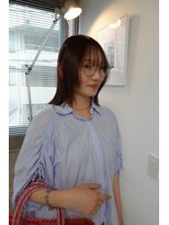 ノマド(nomad) 顔まわりlayerCherry color