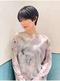 ショートボブ/シースルー/顔周り/30代40代50代/