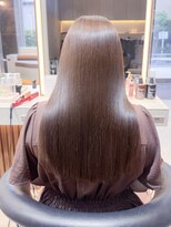 ロンド ロワール 門前仲町(Lond Loire)&nbsp;●ハッシュカット●グレージュ●デザインカラー●ツートンカラー