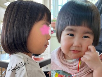 登なん 盛岡(トナン)の写真/【盛岡】キッズカットOK★親子ペアカットも大歓迎！子育て経験豊富なベテランママ美容師が在籍