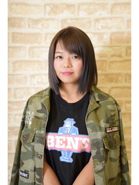 ロアール 楠(LOAOL KUSUNOKI) きりっぱなしボブ　アッシュグレー