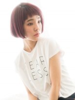 クアトログランシュ 水戸店(QUATRO×GranCieux)&nbsp;【可愛すぎてヤバい】2017S/Sベリーピンクショートボブ