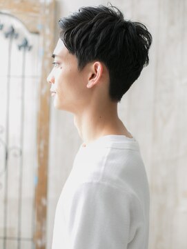 モッズヘア メン 南越谷南口店(mod's hair men) 大人クールな七三ビジカジショートA