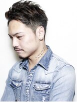 ワンワンオー バーバーショップ 博多店(@110 BARBER SHOP)&nbsp;アップバングショート