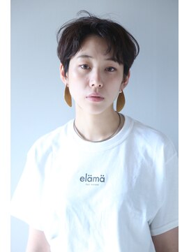 エラマ ヘアメゾン(elama hair maison) 【elama】差がつくフレンチショート