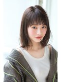【Un ami】《増永剛大》  ラフで可愛い、シースルーボブ