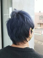 ヘアサロン レゴリス(hair salon REGOLITH) 『 鮮やかブルー♪♪ブリーチ必須！個性的カラーstyle 』