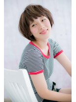 ダークブラウン★大人ガーリークールショートa1