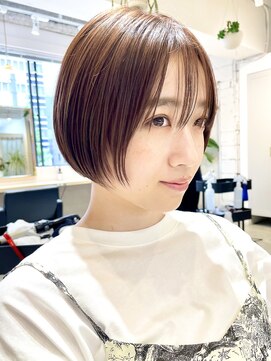 レトン 銀座(leton) 美髪/ホワイトグレージュ/大人かわいい/こなれミディ[銀座]