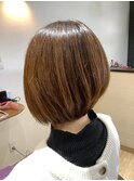 前下がりボブ