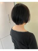ナチュラルショートボブ/ヘルシースタイル/グレージュアッシュ