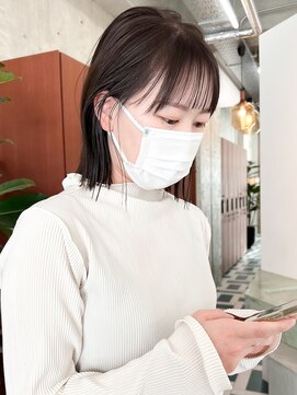 ノエ(noe) ボブ×グレージュ