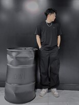 アウル 心斎橋(owl)&nbsp;ツイストスパイラル×スパイキーショート×黒髪×カジュアル