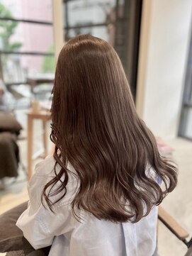 ニカイ(2F) エアリーロング/美髪/アースカラー/ウェーブ