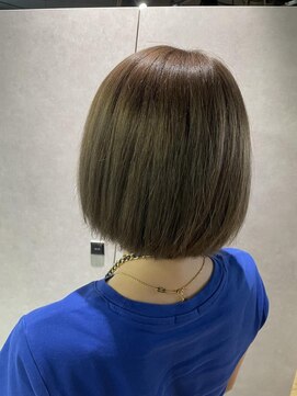 ニーナ ビューティーサロン(NINA Beauty Salon) ダブルカラーで秋カラー#秋カラー#くすみカラー