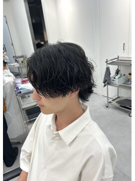 エース 栄矢場町店(Ace) 波巻きスパイラルパーマ ウルフパーマ メンズウルフ