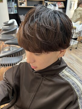 ルーム(Room) 無造作マッシュ/メンズマッシュショート/ニュアンスパーマ