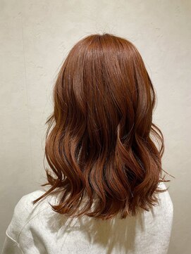 ペスカ 札幌大通店(pesca) pesca 札幌大通店【ペスカ】ブリーチなしオレンジカラー