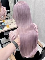 ロウル 渋谷(LOWRL)&nbsp;ピンクラベンダー/ブリーチ