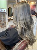 ブリーチ★ホワイトグレージュ