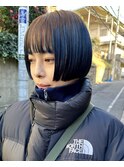 ボブ/切りっぱなしボブ/ぷつっとボブ/ぷつっとカット