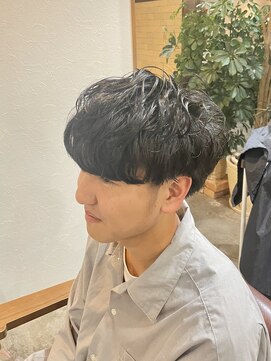 エピ(EPI) ショートマッシュにいい感じのパーマ♪