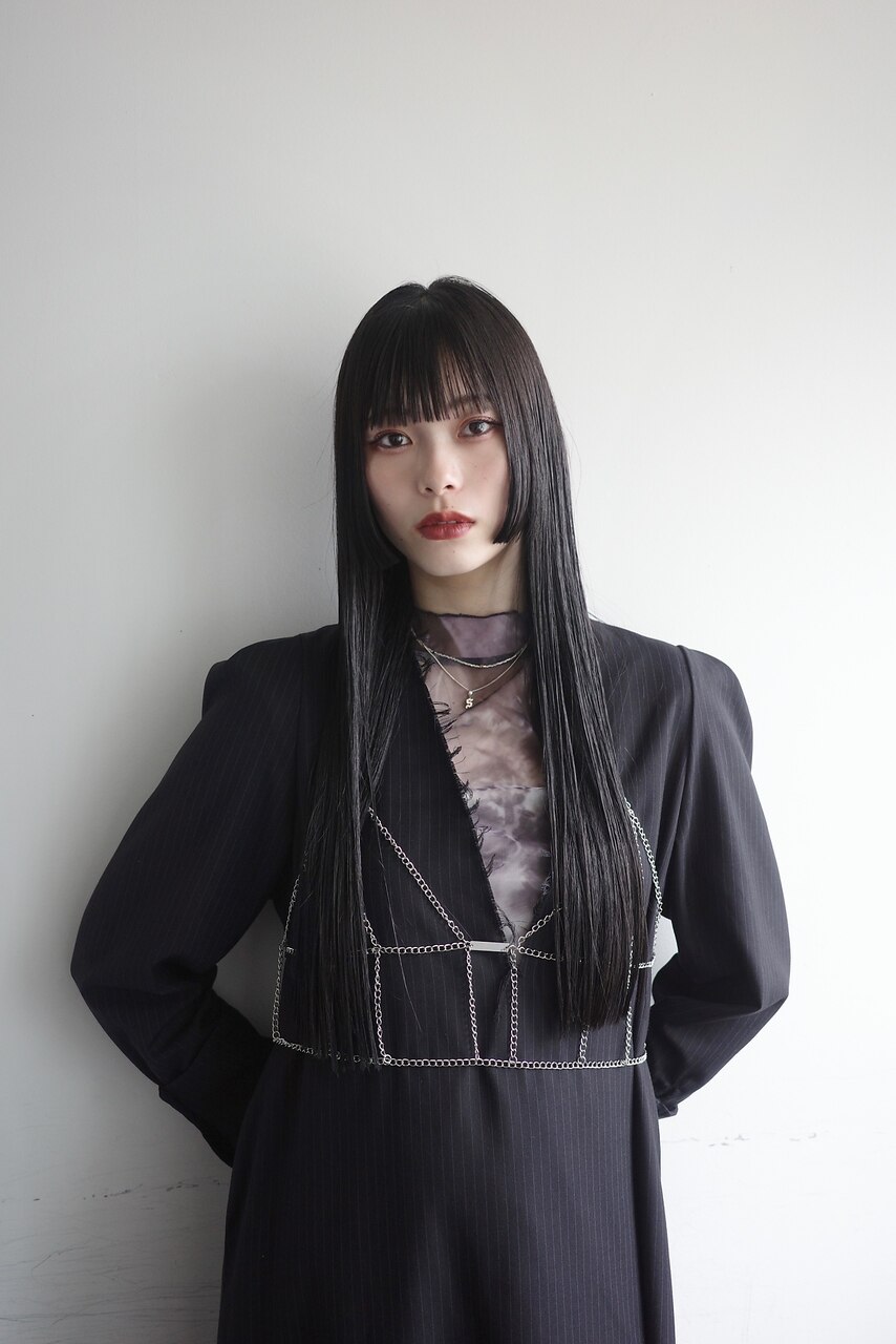 hime cut blackcolor：L214169083｜シーム(SEAM)のヘアスタイル