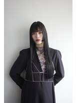 シーム(SEAM) hime cut blackcolor