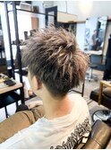 【IRIE HAIR赤坂】ホワイトメッシュ×ブリーチ×ハイトーン