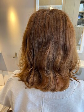 モップス 富岡店(MOPS) コテで巻いたようなパーマ