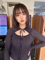 ガーデン 渋谷(GARDEN)&nbsp;くびレイヤー前髪ありイメチェンアンブレラカラーこなれミディ