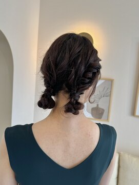 ラヴィズム 松崎店(LUVISM) 結婚式ヘアセット/ツインアレンジ/羊アレンジ