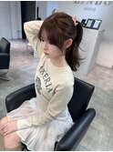 おくれ毛カット